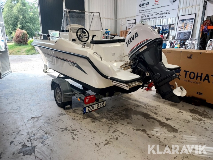Motorbåt Seamaster 175 cc med ny Selva motor