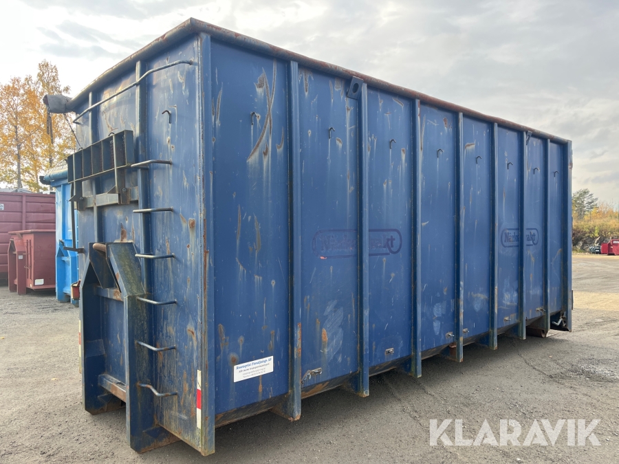 Lastväxlarcontainer Rosenqvist Försäljnings 38 m3 kapell