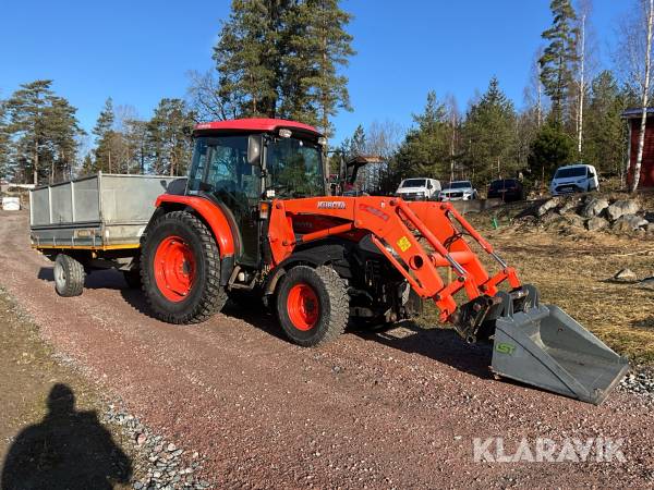 Traktor Kubota L5740 med lastare och utrustning
