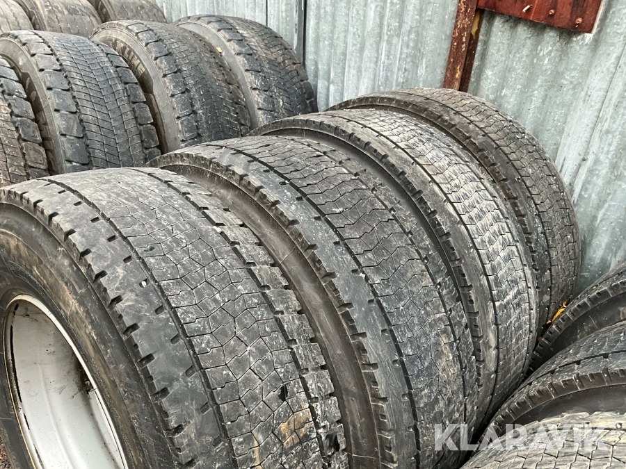 Lastbilsdäck Bridgestone 315/70R22,5 4st