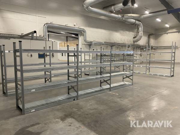 Lagerhylla 10 Sektioner Superhyllan RMS