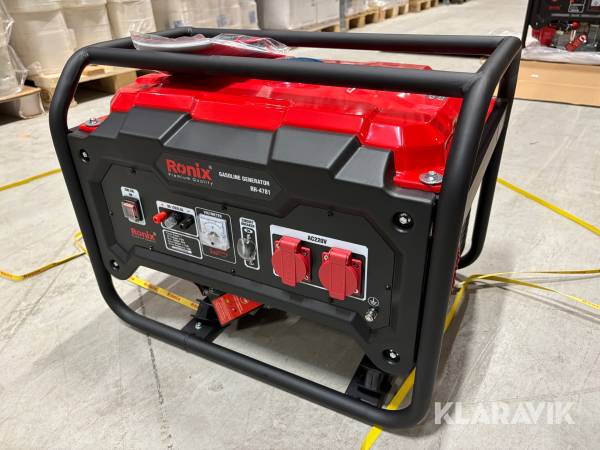 Generator Ronix 4 kW / 4.9 kW motor / 15L låg ljudnivå 