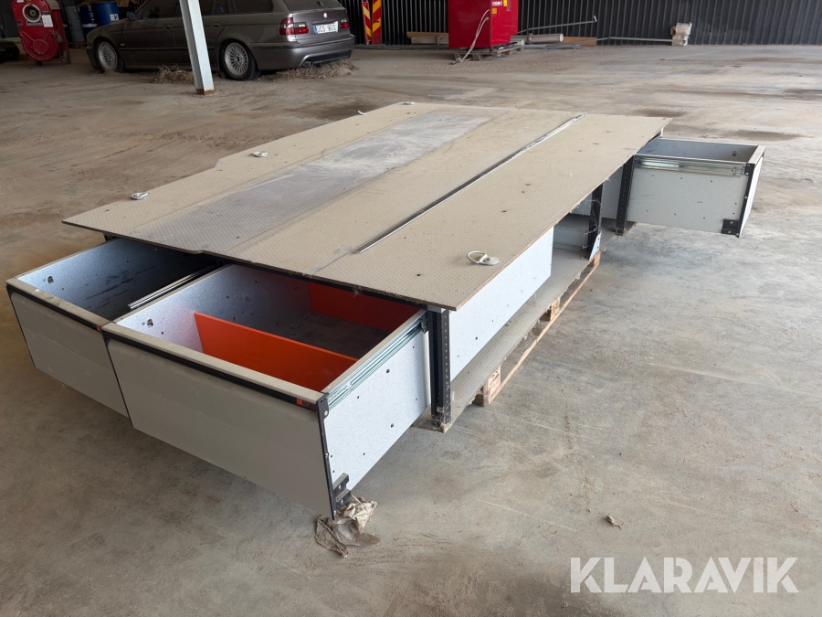 Dubbelgolv till caddy Maxi Work System