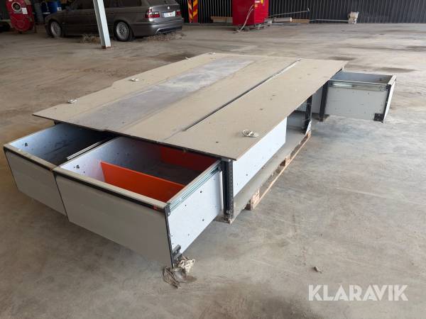 Dubbelgolv till caddy Maxi Work System