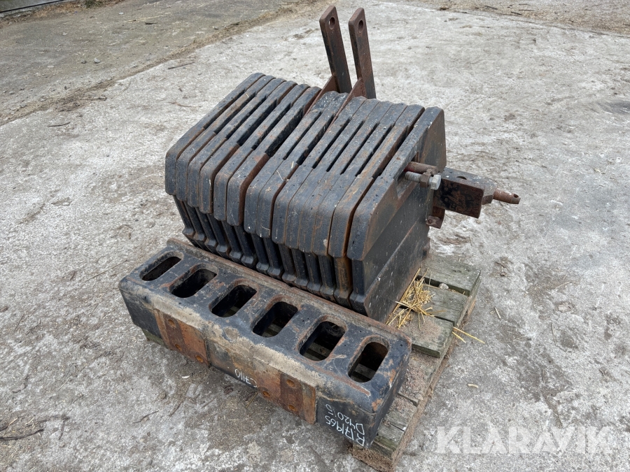 Frontvikter och Belastningsbrygga