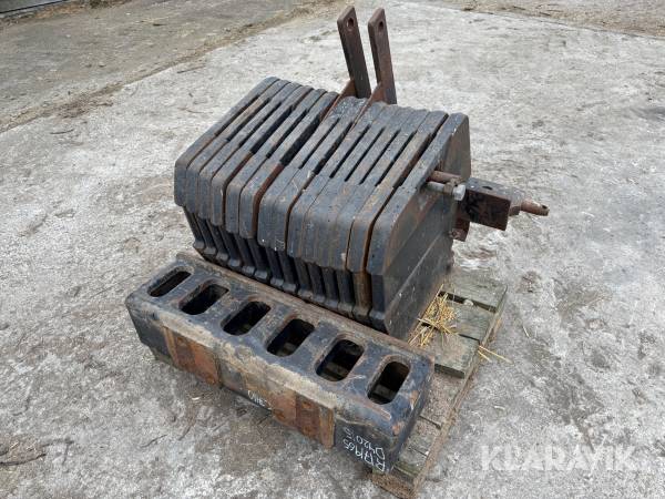 Frontvikter och Belastningsbrygga