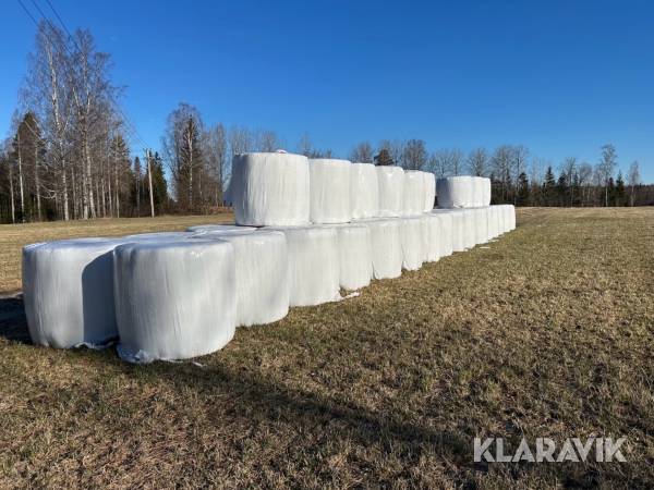 Hösilage 20 st balar med analys