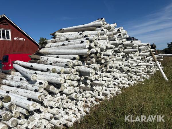 Stängelstolpar tryckimpregnerat