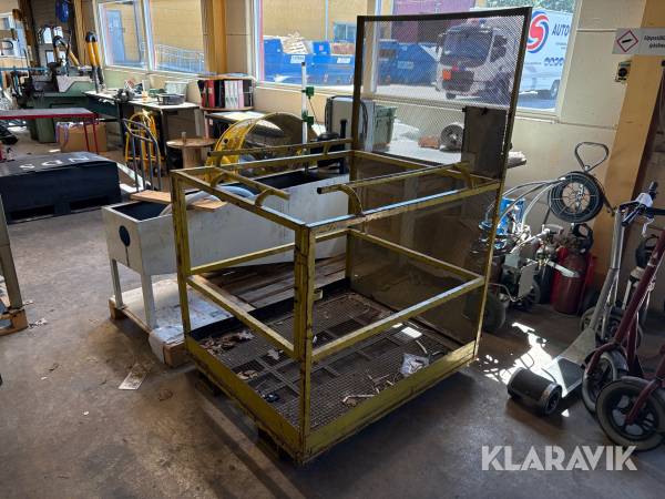 Arbetskorg till truckar