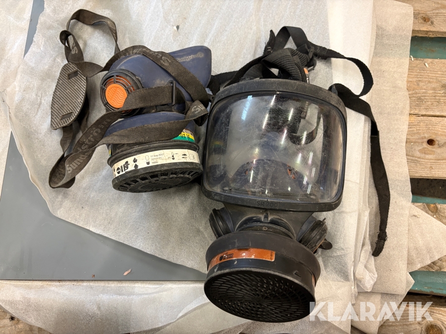 Skyddsmaskar Sundström 2st