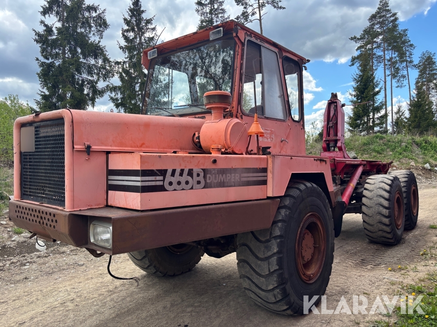 Dumper Engson 666B dumper med lastväxlare