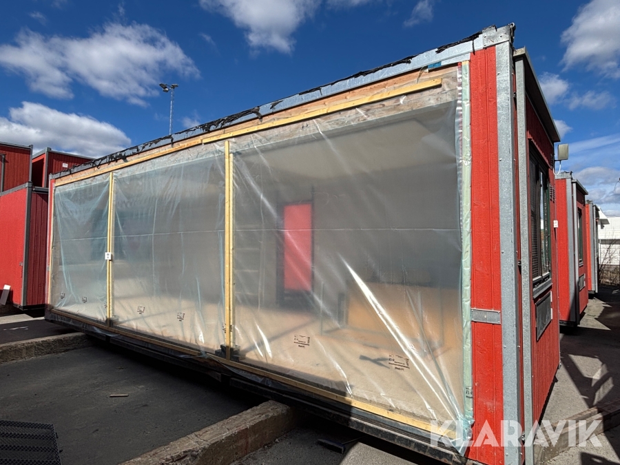 Kontorsbod Moelven K20 med öppen sida