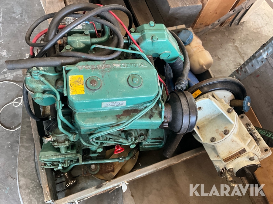 Båtmotor Volvo Penta 2000 2cyl inkl drev