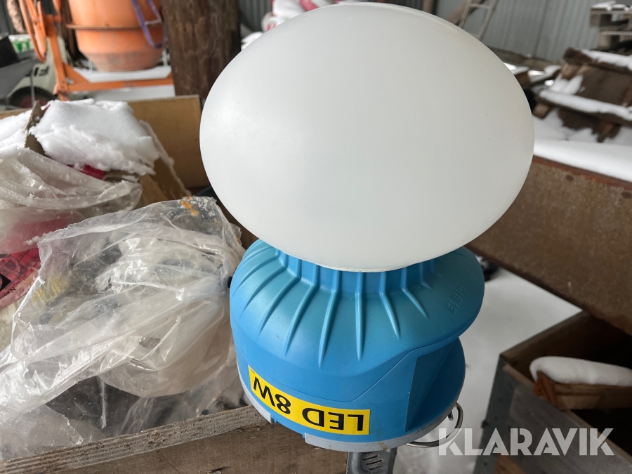 Belysning bojlampar El-Björn 8W