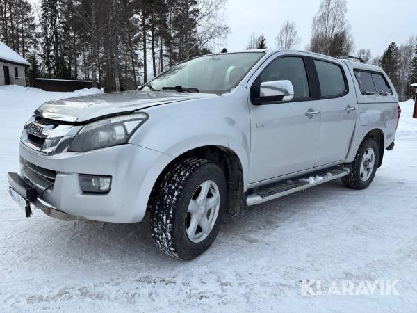 Pickup Isuzu D-MAX 2.5 Twinturbo med kåpa