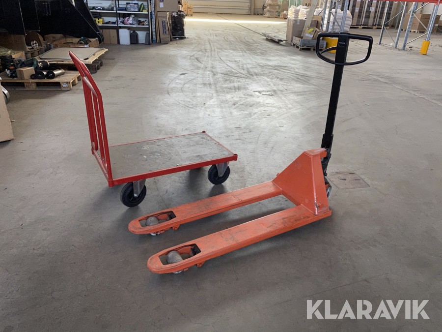 Palldragare, vagn BT Toyota