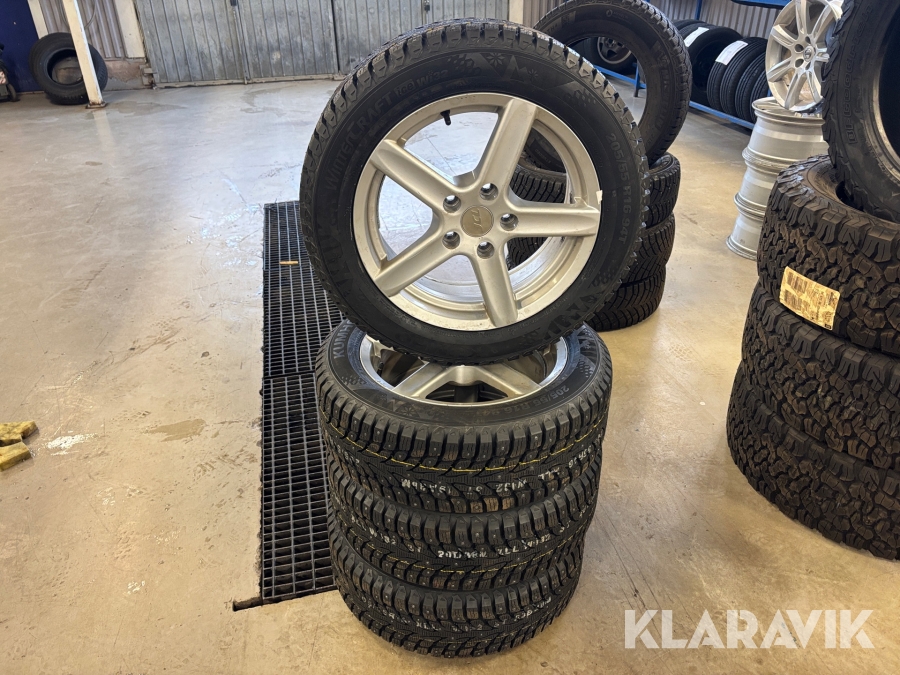 Vinterhjul Kumho 205/55R16 4st