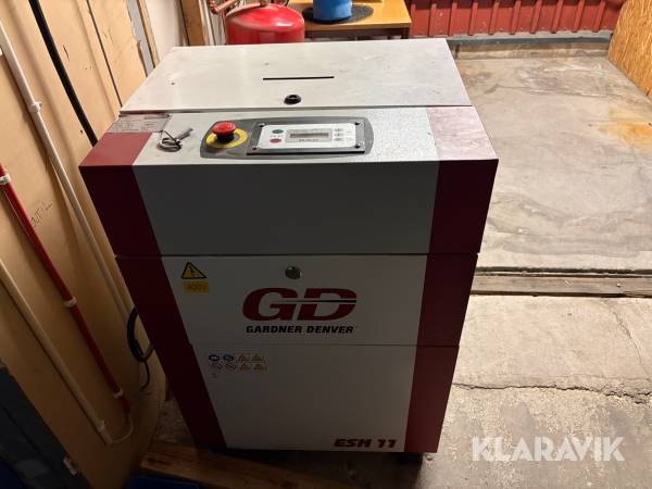 Luftkompressor Gardner Denver ESM 11 - 7,5 med tork och tank