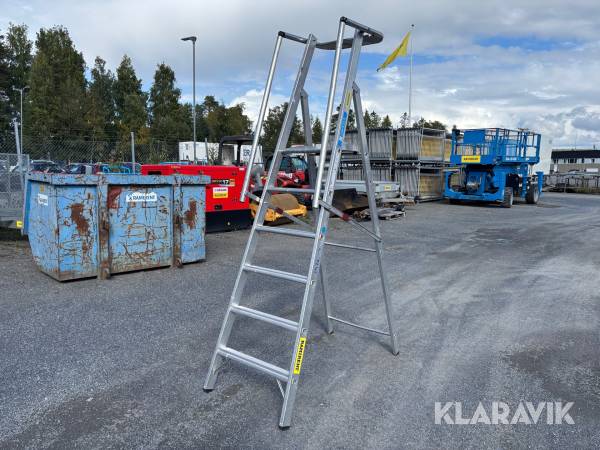 Trappstege med plattform Zarges ZAP Z600 1.58M