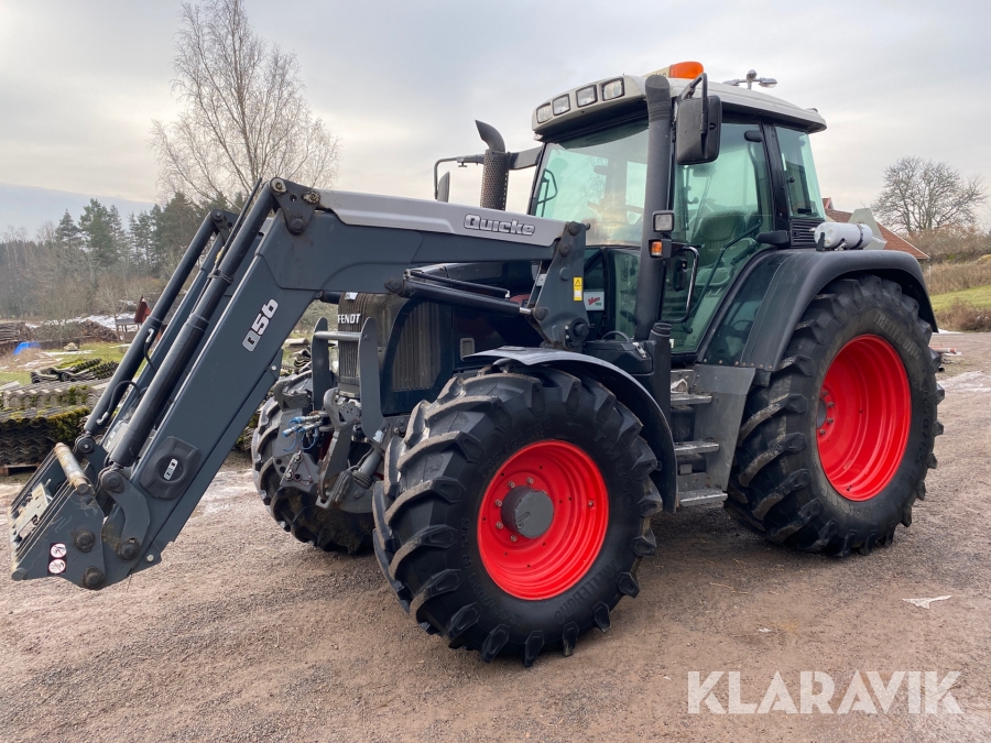 Traktor Fendt 415 Vario TMS med lastare 
