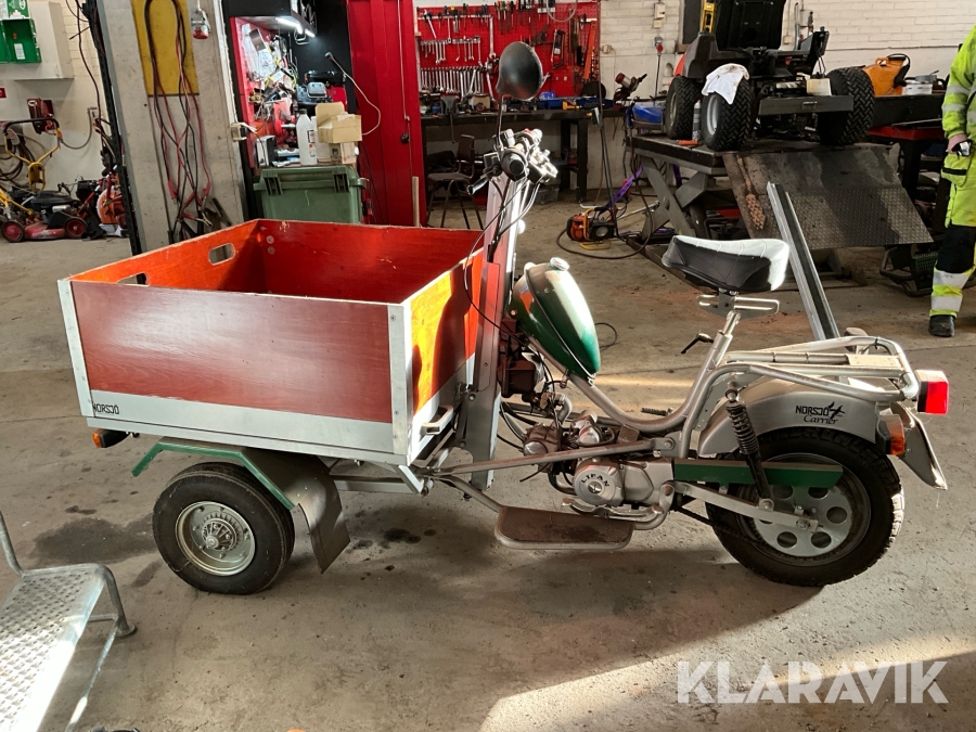 Flakmoped Norsjö Carrier 4-Stroke