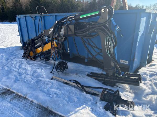 Skogskran FTG Moheda M75 med Joysticks & tillbehör