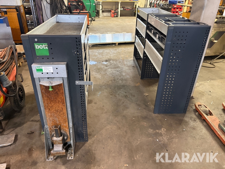 Verkstadsinredning BOTT 2 st