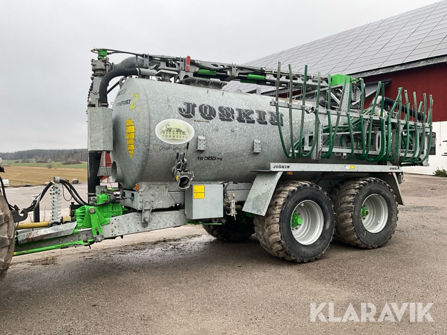 Gödseltunna Joskin Komfort 2 16000TS 12meter