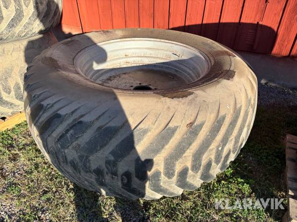 Däck med fälg Trelleborg Twin 404