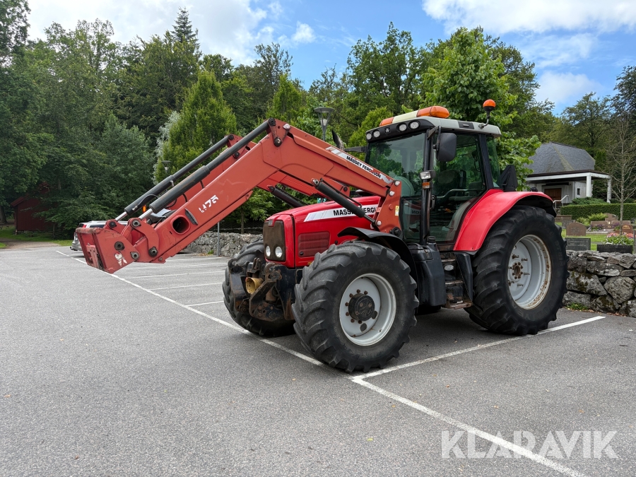 Traktor Massey Ferguson 6480 med lastare och frontlyft