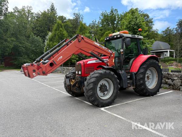 Traktor Massey Ferguson 6480 med lastare och frontlyft