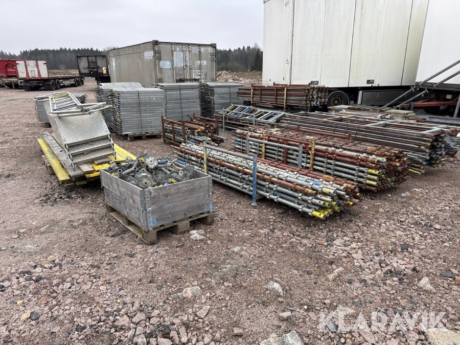 Ställningsmaterial Haki (500-600 m2)