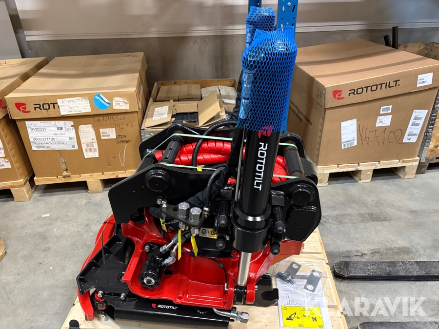 Tiltrotator med grip Rototilt R5 S60 fäste