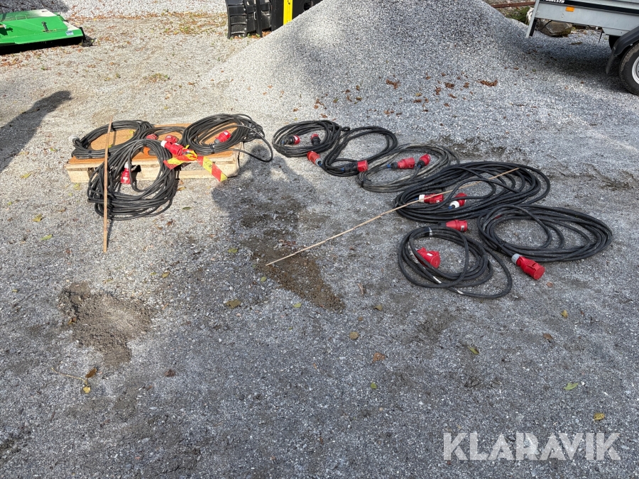 Diverse kabel 10 st