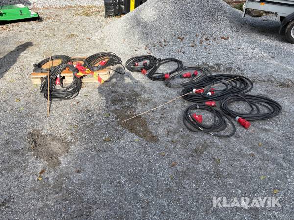 Diverse kabel 10 st