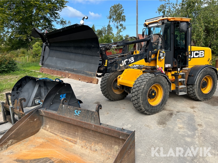 Hjullastare med redskap JCB 412 S