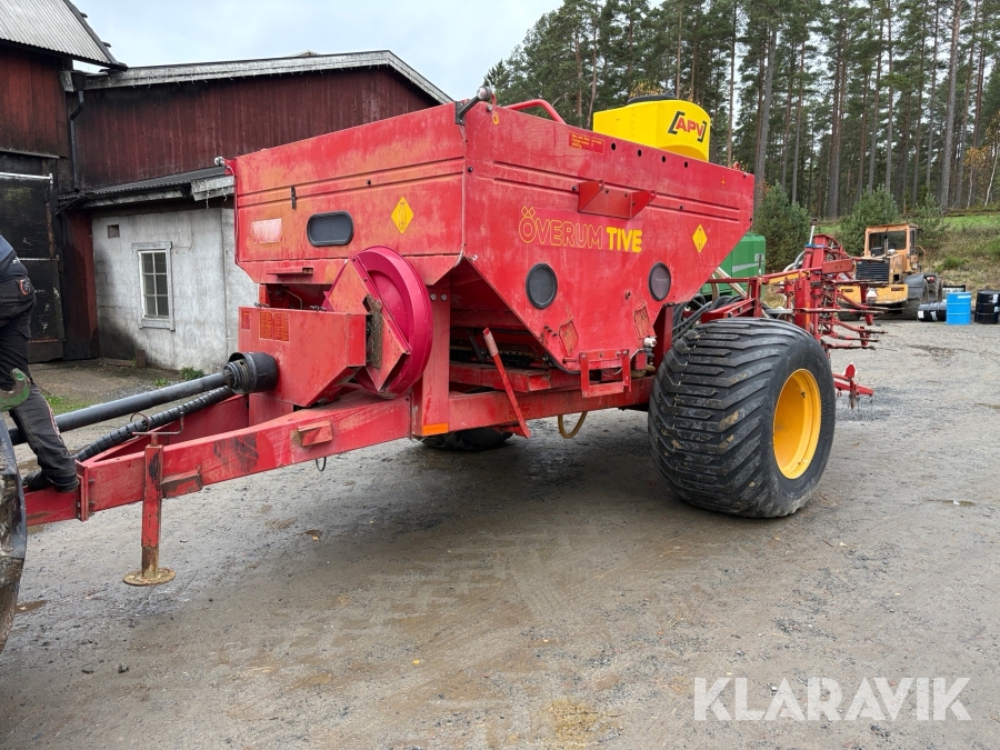 Såmaskin Överum Tive Combi Jet 5004 med frölåda