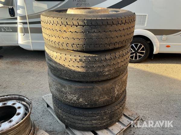 Drivhjul 315/70-22,5 4st