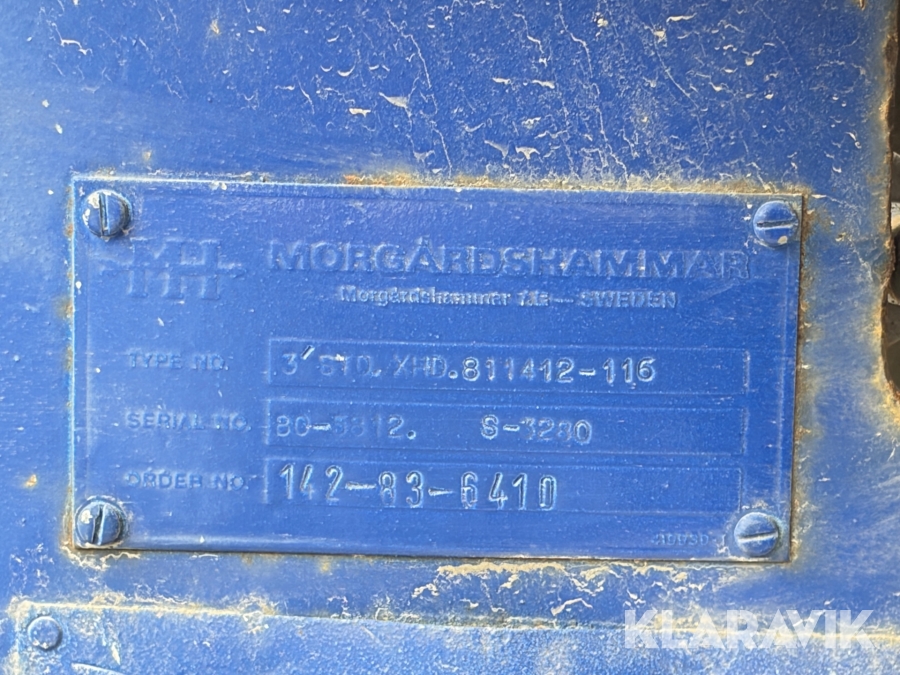 Konkross Morgårdhammare 3” STD