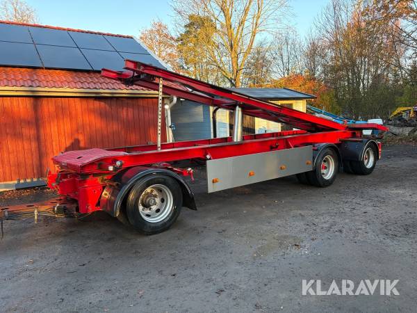 Lastväxlarsläp med tipp PARATOR SLXT 10-20