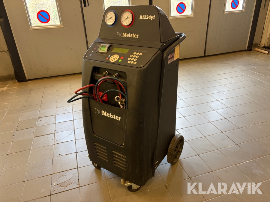 AC maskin för fordon Pro Meister R1234yf