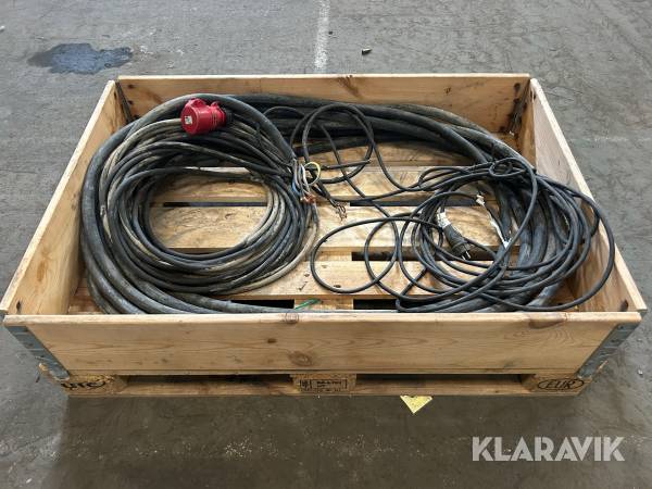 Elkablar 3 st