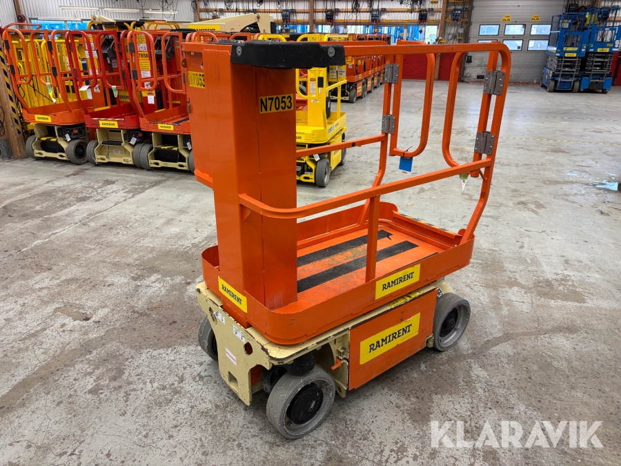 Pelarlift JLG 1230ES, Järfälla, Klaravik auktioner