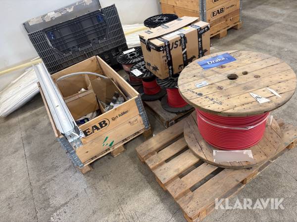 Brandlarmskabel, VP rör mm