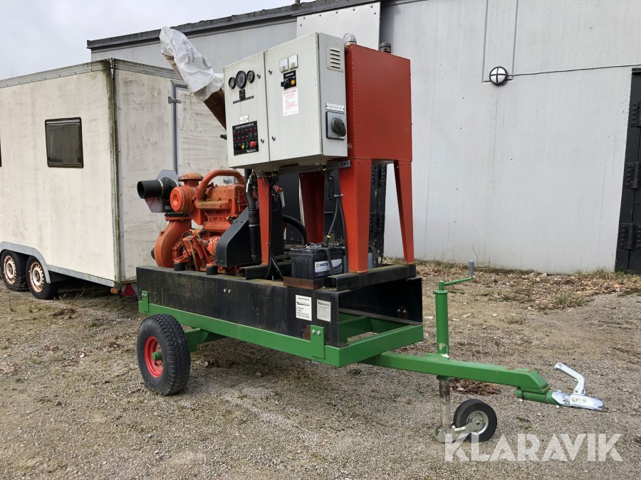 Dieseldriven Vattenpump Genetech