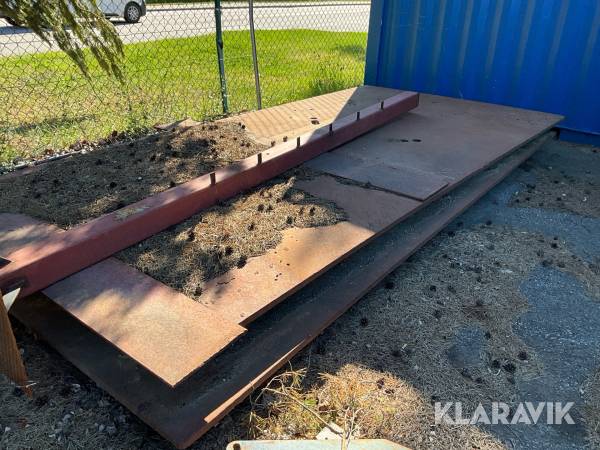 Körplåtar 2x4m 2st 30mm