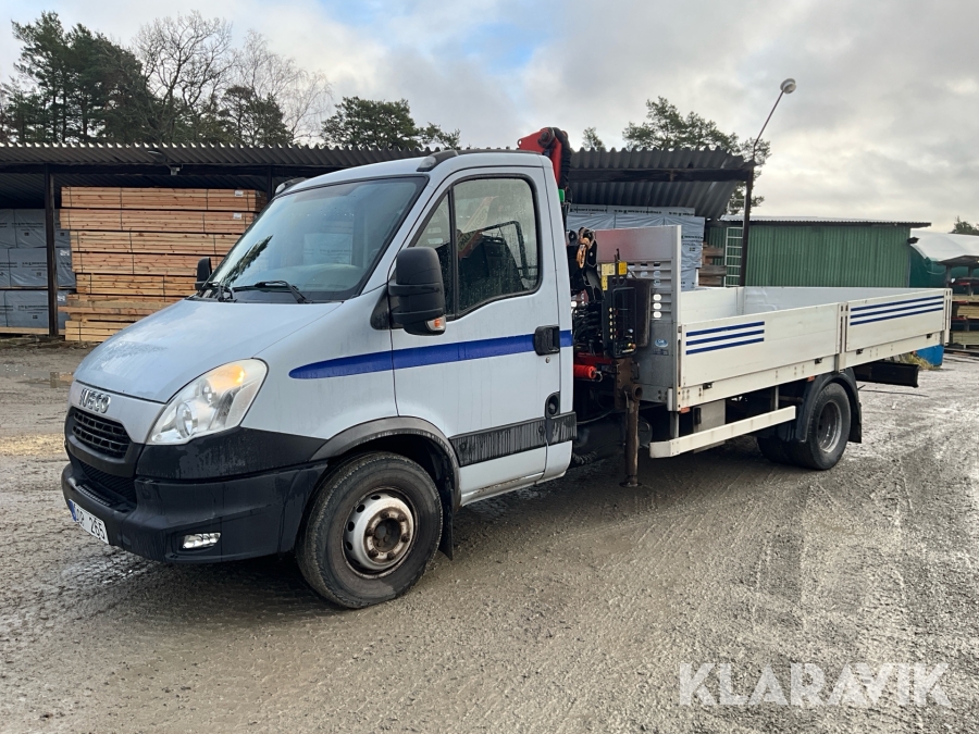Kranbil Iveco Daily 70C17 EEV 3.0 HPT med Palfinger kran PK4200