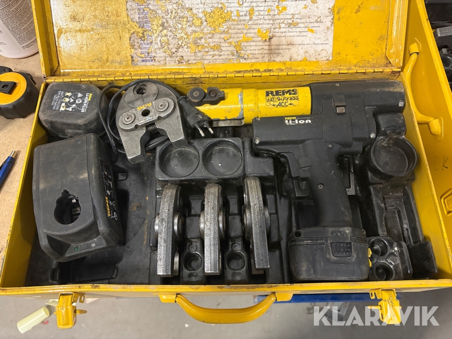 REMS Minipress Pressverktyg med M-käftar