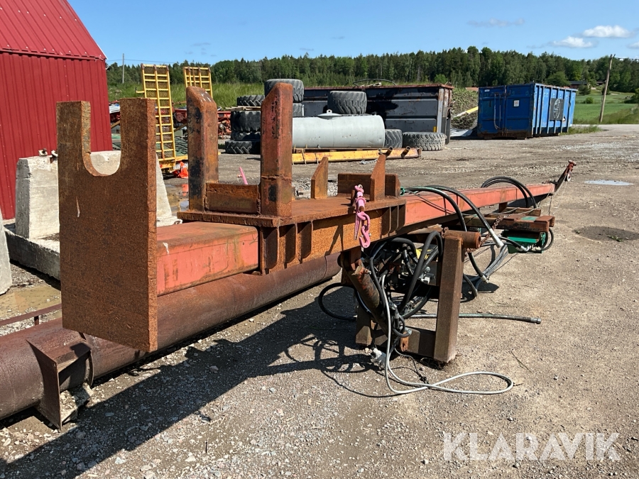 Pålaggregat till ssab stålpålar 6 m