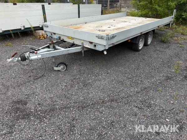 Flaksläp Boggiesläp Humbaur MTK 354722